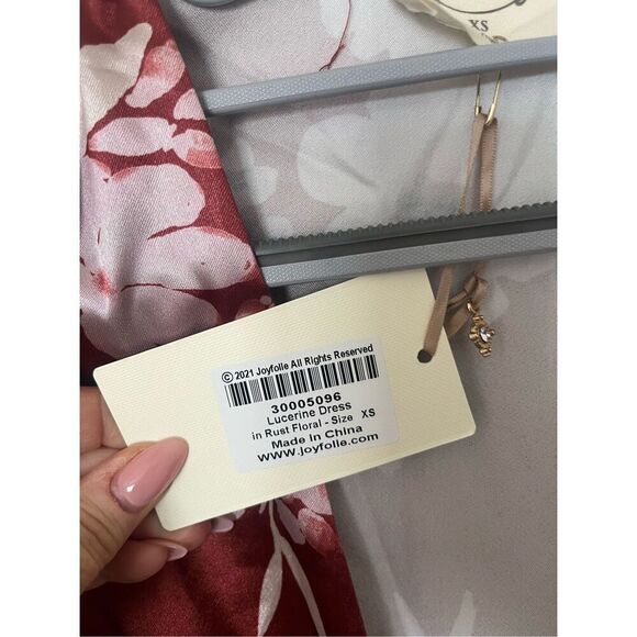 Jofolie Rust Lucerine Dress in Rust NEW NWT - Picture 6 of 8